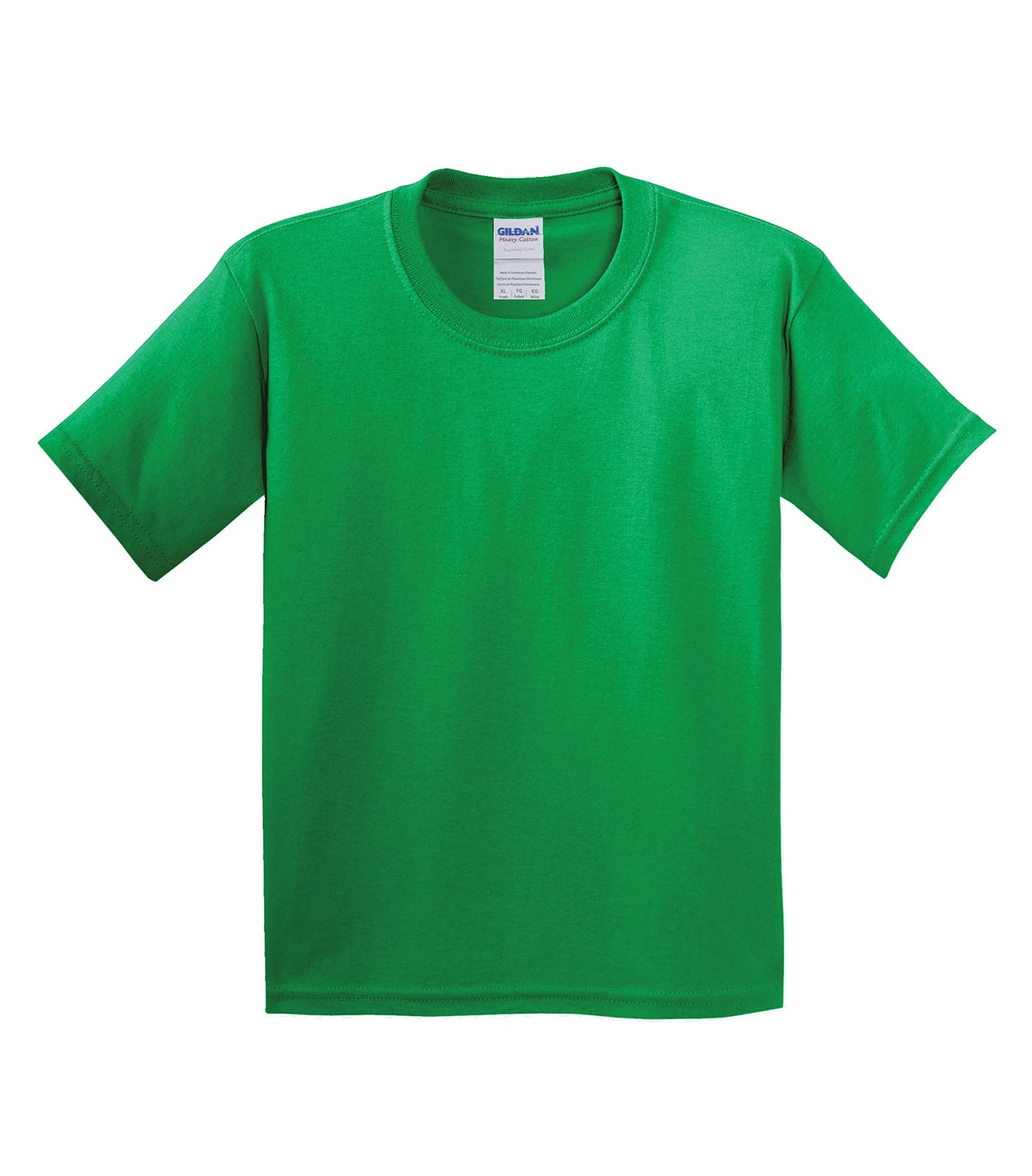 GILDANᴹᴰ T-SHIRT HEAVY COTTONᴹᶜ POUR JEUNES. 500B