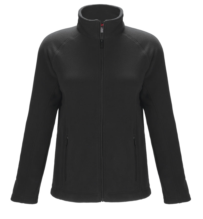Blouson En Micromolleton Avec Glissière Pleine Longueur pour femme