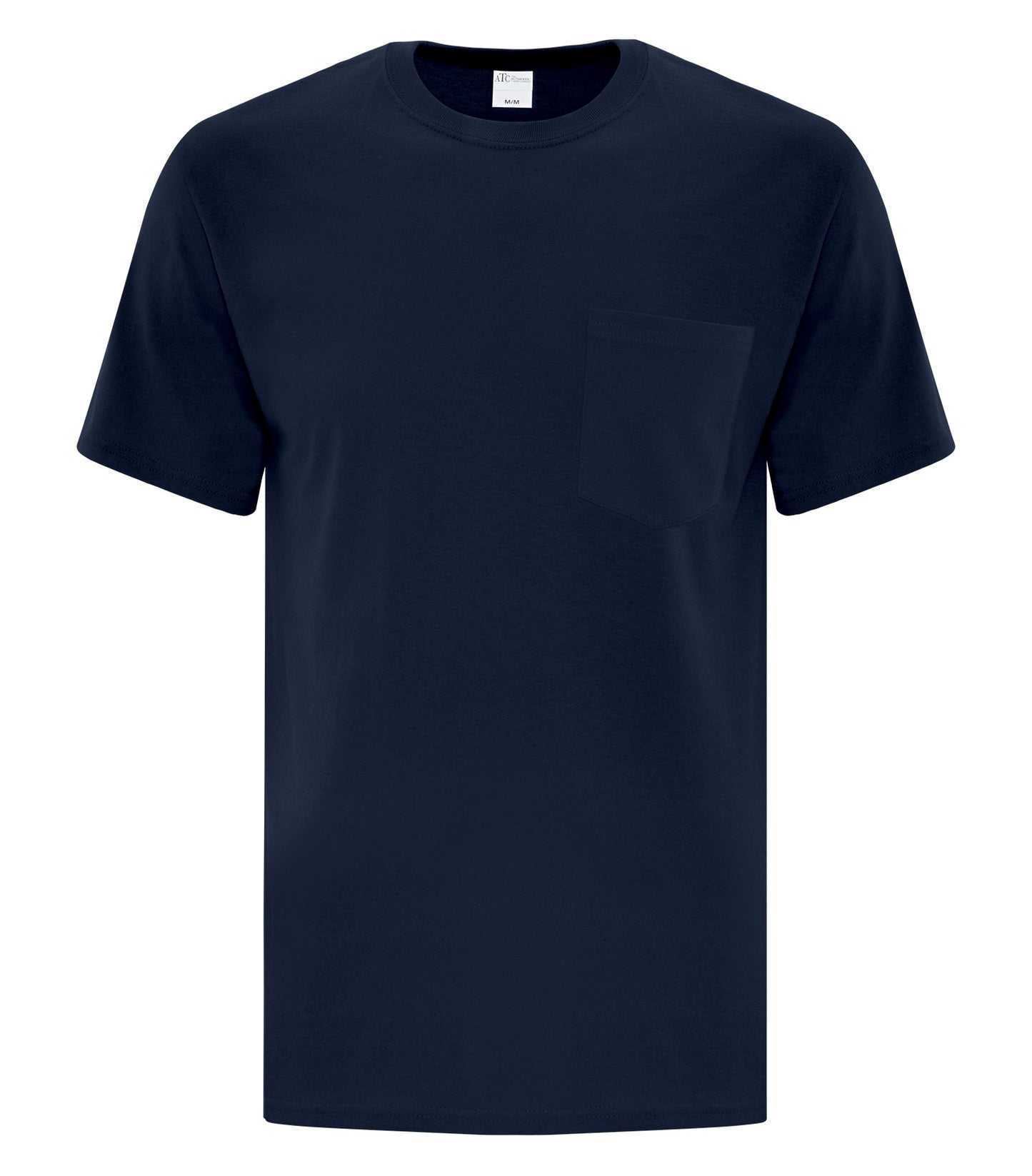 ATCᴹᶜ T-SHIRT À POCHE EVERYDAY COTTON. ATC1000P