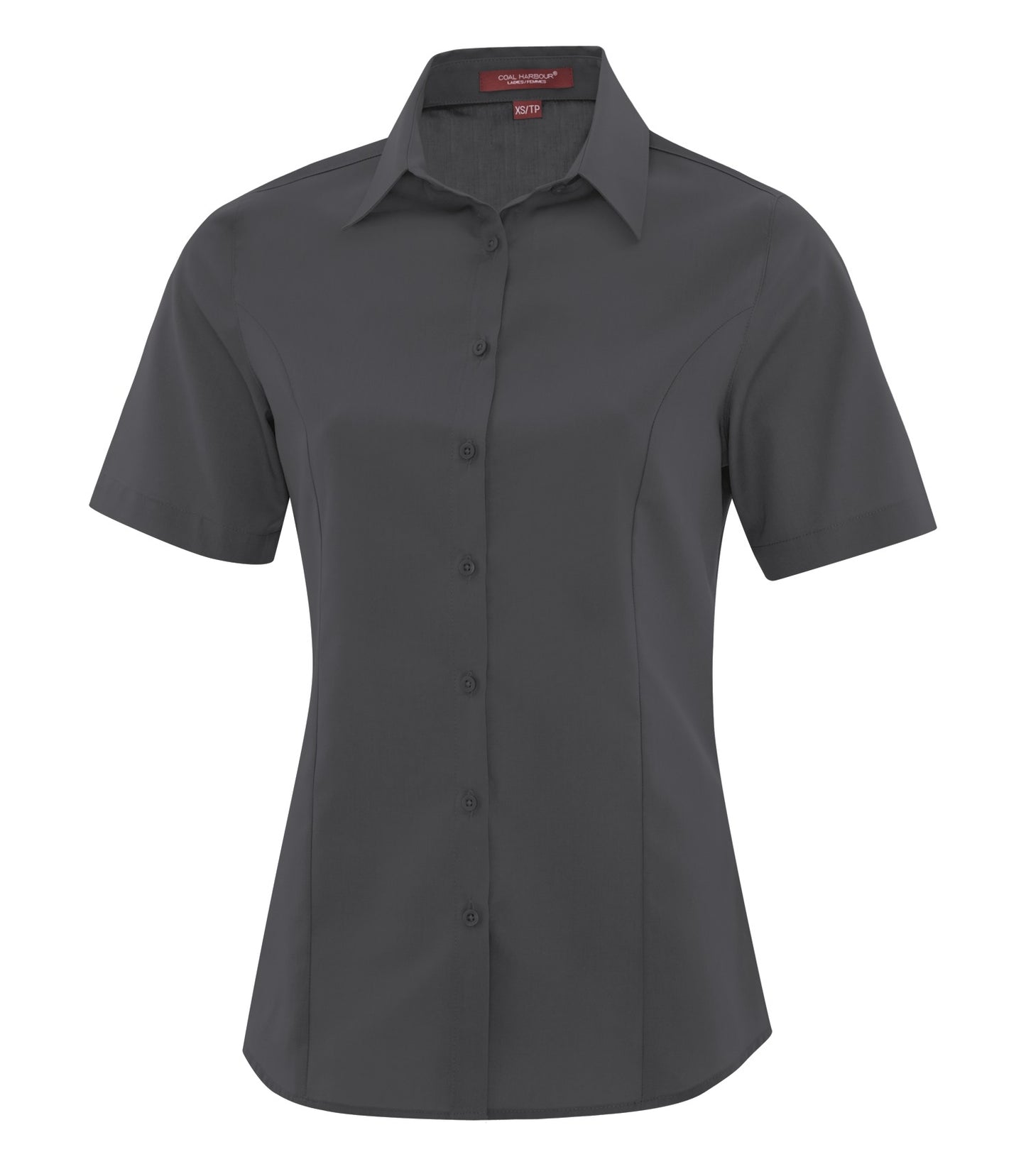 COAL HARBOURᴹᴰ CHEMISE TISSÉE À MANCHES COURTES EVERYDAY POUR FEMMES. L6021