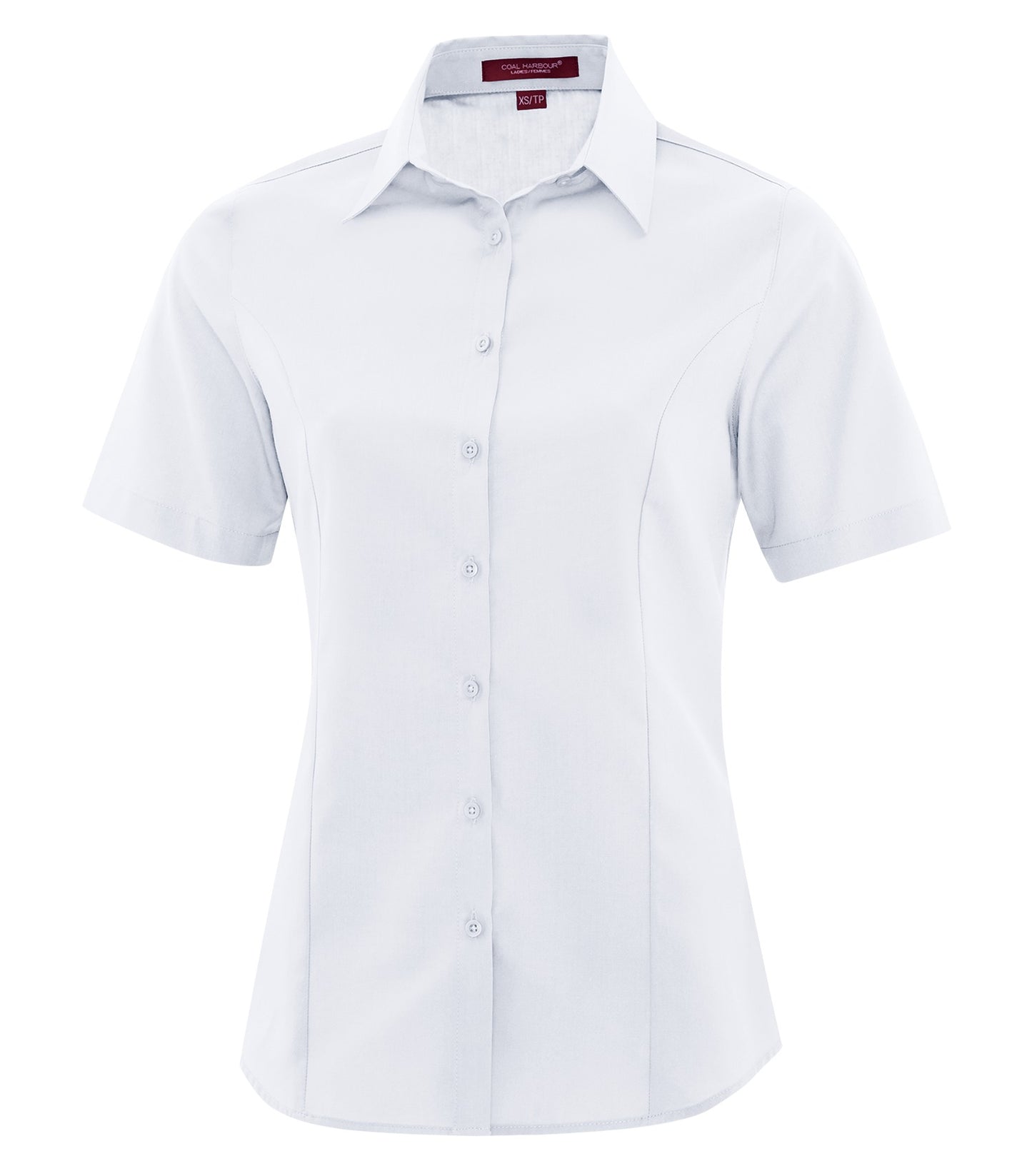 COAL HARBOURᴹᴰ CHEMISE TISSÉE À MANCHES COURTES EVERYDAY POUR FEMMES. L6021