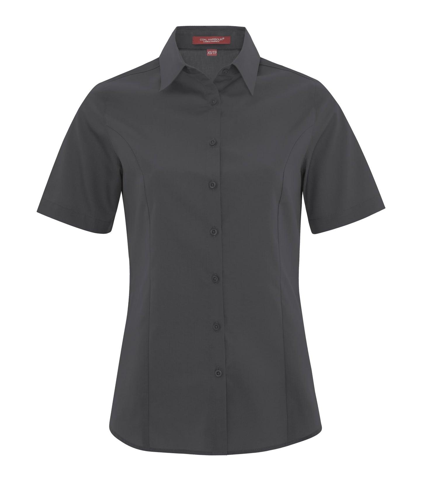 COAL HARBOURᴹᴰ CHEMISE TISSÉE À MANCHES COURTES EVERYDAY POUR FEMMES. L6021