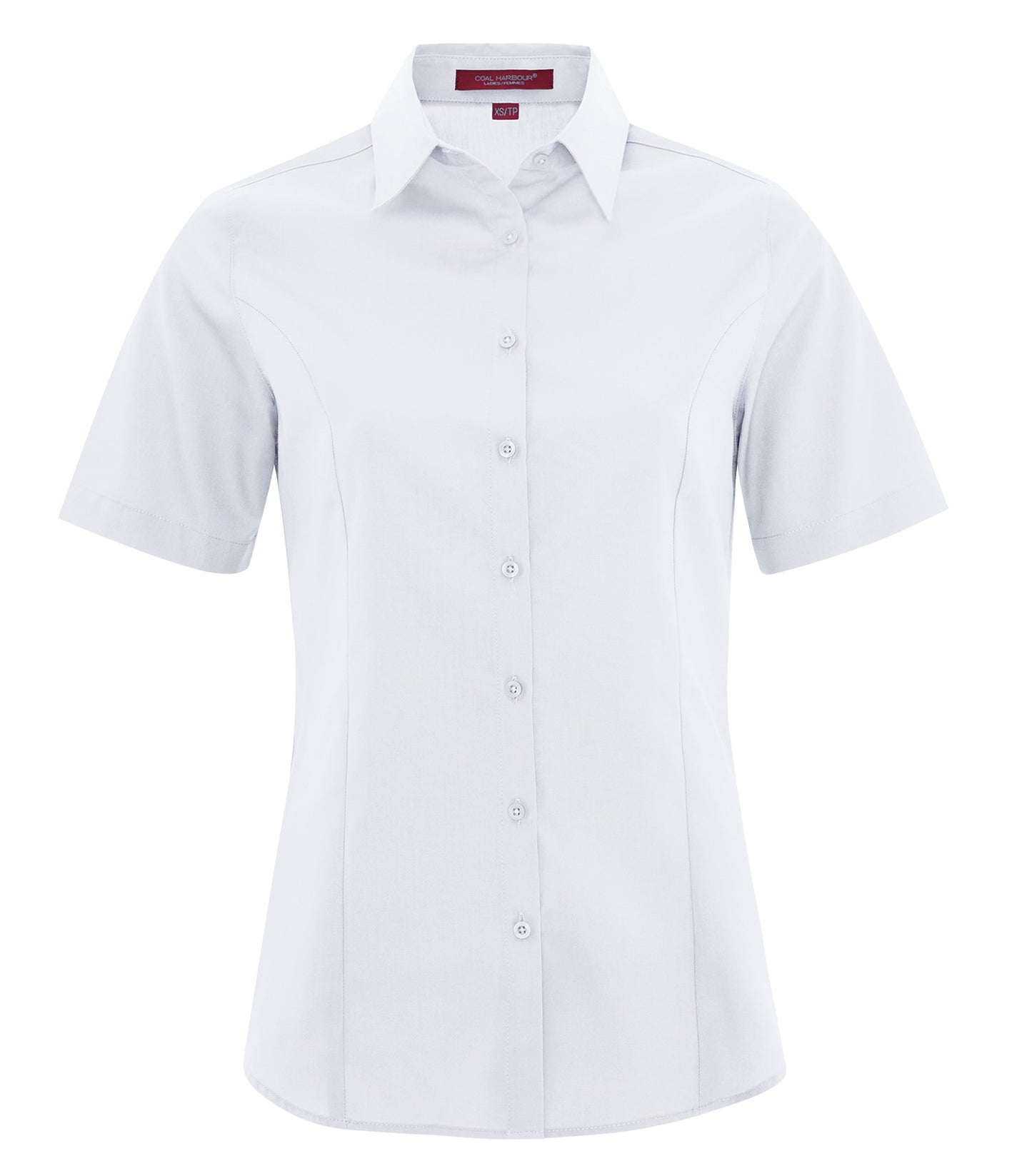COAL HARBOURᴹᴰ CHEMISE TISSÉE À MANCHES COURTES EVERYDAY POUR FEMMES. L6021