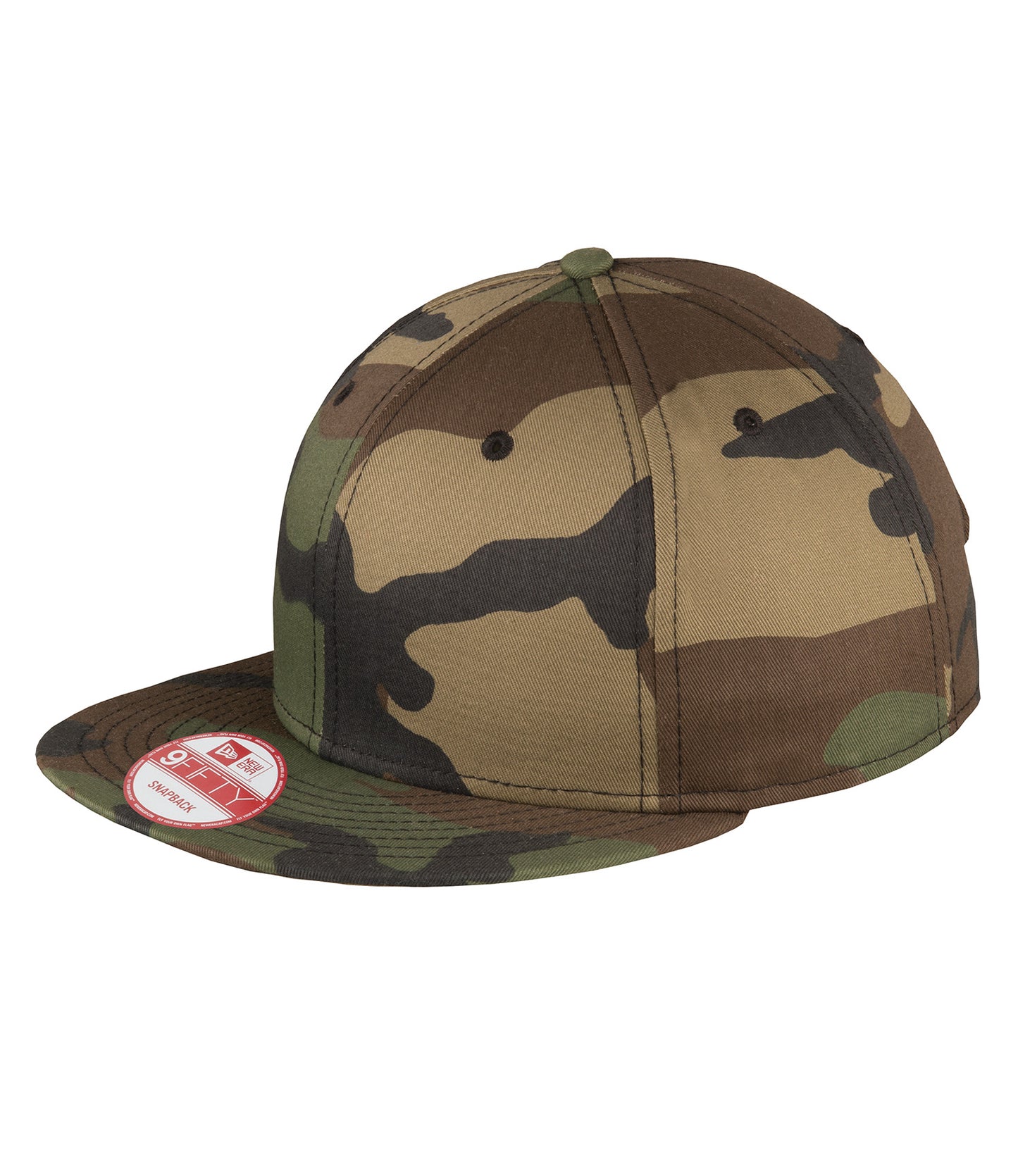 NEW ERAᴹᴰ CASQUETTE À VISIÈRE PLATE ET FERMETURE À BOUTONS-PRESSION. NE400