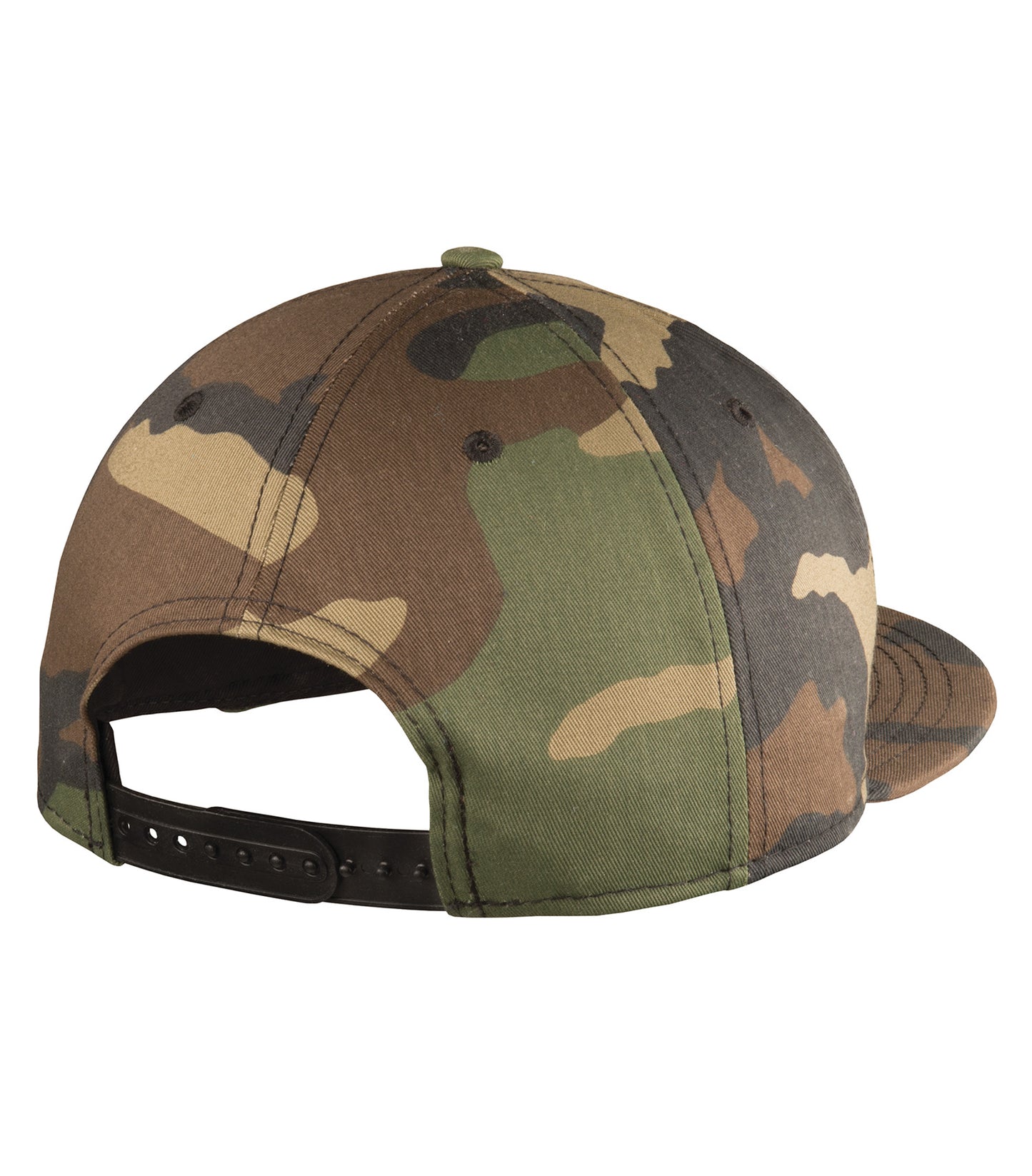 NEW ERAᴹᴰ CASQUETTE À VISIÈRE PLATE ET FERMETURE À BOUTONS-PRESSION. NE400
