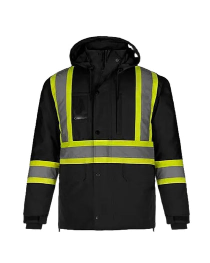 Manteau haute visibilité personnalisable — Vision Affichage