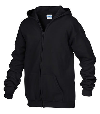 GILDANᴹᴰ CHANDAIL À CAPUCHON  À GLISSIÈRE HEAVY BLENDᴹᶜ POUR JEUNES. 186B