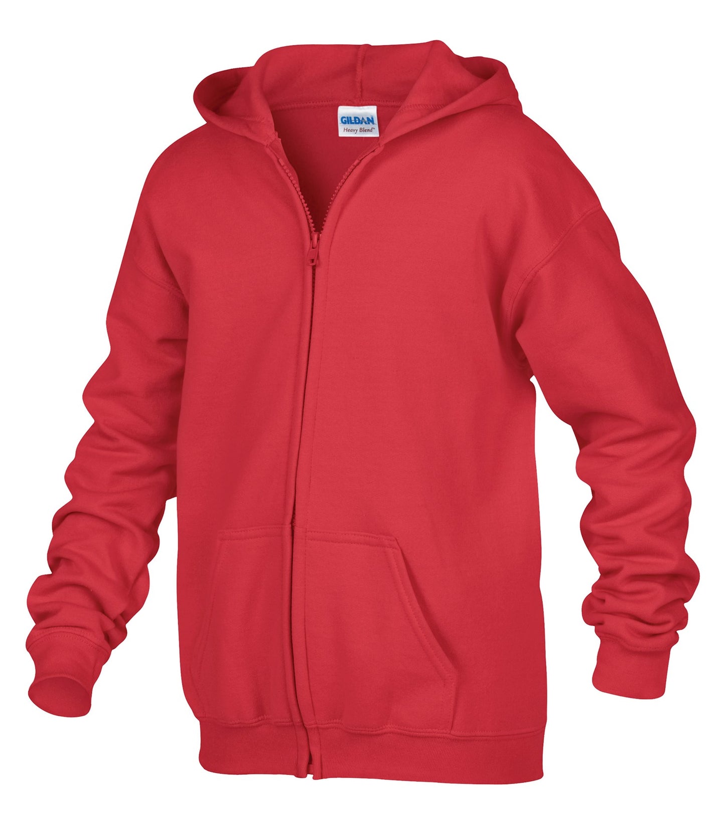 GILDANᴹᴰ CHANDAIL À CAPUCHON  À GLISSIÈRE HEAVY BLENDᴹᶜ POUR JEUNES. 186B