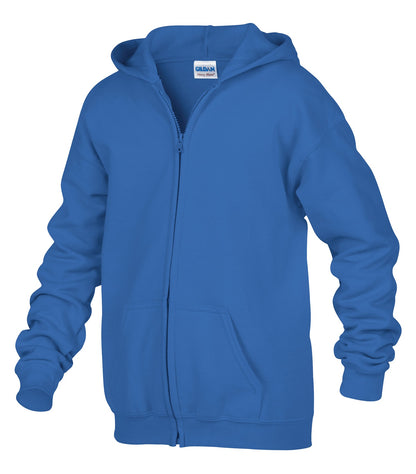 GILDANᴹᴰ CHANDAIL À CAPUCHON  À GLISSIÈRE HEAVY BLENDᴹᶜ POUR JEUNES. 186B
