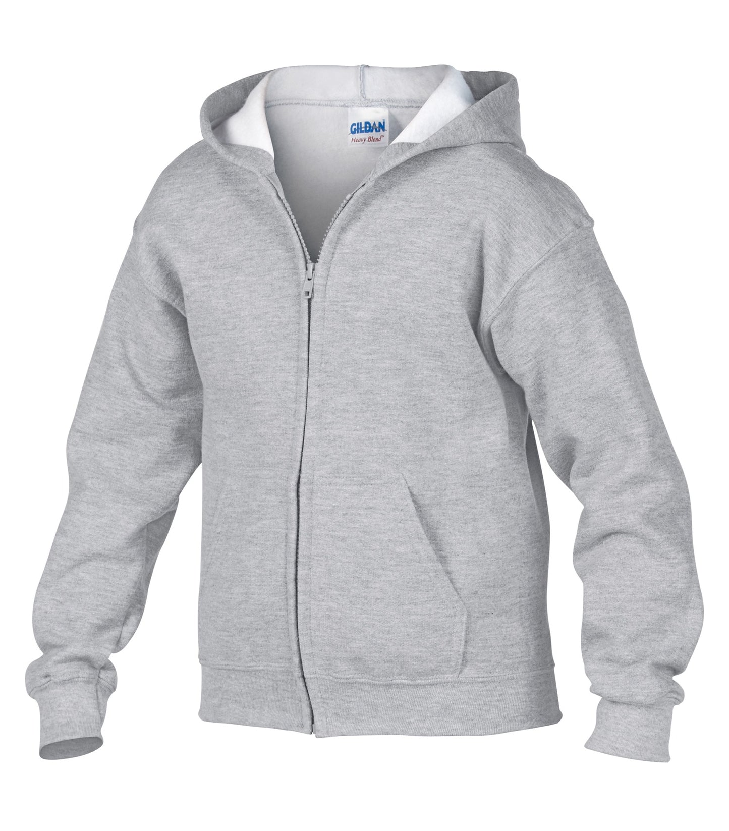 GILDANᴹᴰ CHANDAIL À CAPUCHON  À GLISSIÈRE HEAVY BLENDᴹᶜ POUR JEUNES. 186B