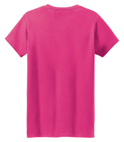 GILDANᴹᴰ T-SHIRT COUPE MISSY HEAVY COTTONᴹᶜ. 5000L