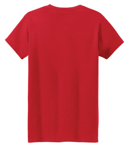 GILDANᴹᴰ T-SHIRT COUPE MISSY HEAVY COTTONᴹᶜ. 5000L