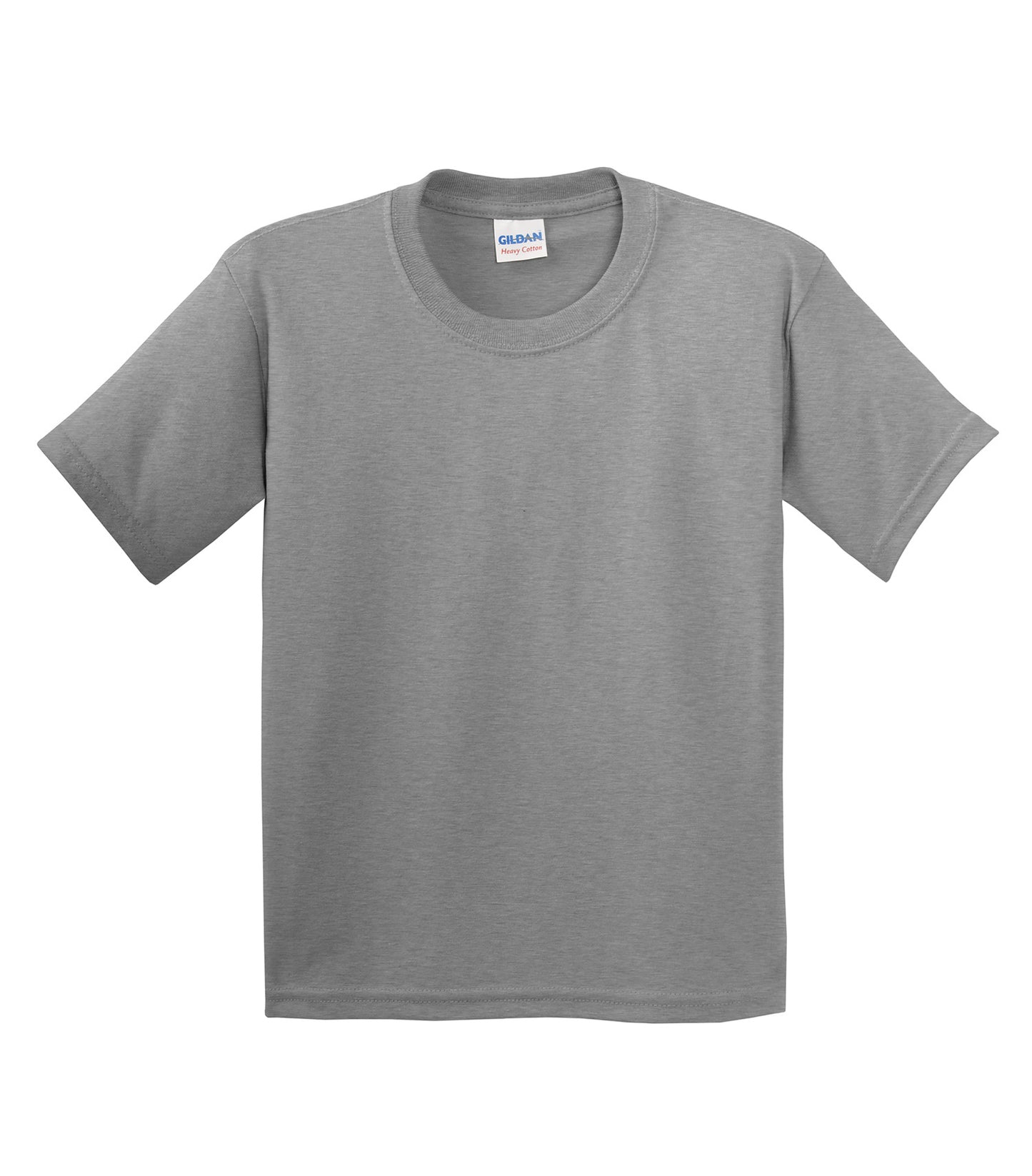 GILDANᴹᴰ T-SHIRT HEAVY COTTONᴹᶜ POUR JEUNES. 500B
