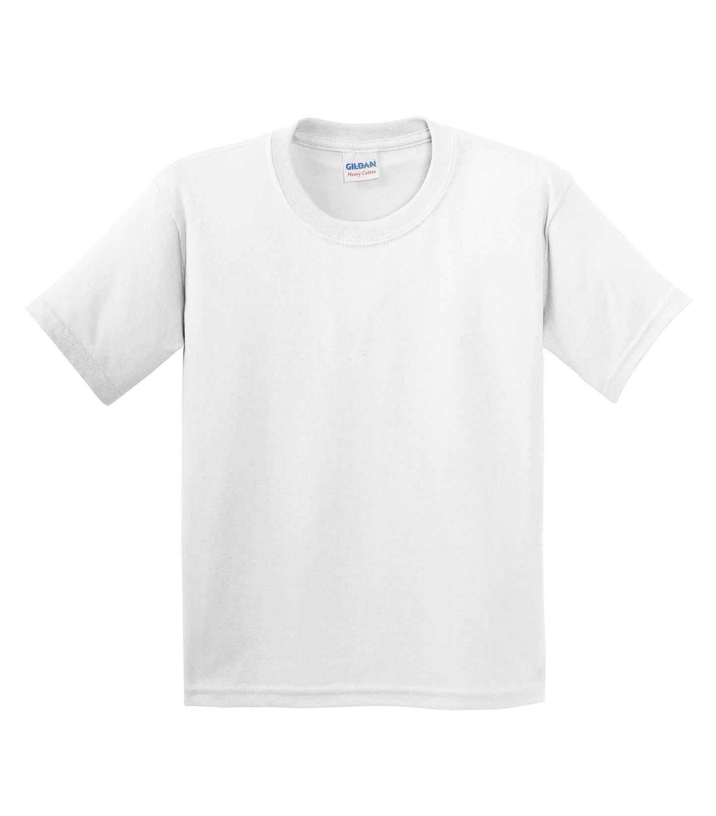 GILDANᴹᴰ T-SHIRT HEAVY COTTONᴹᶜ POUR JEUNES. 500B