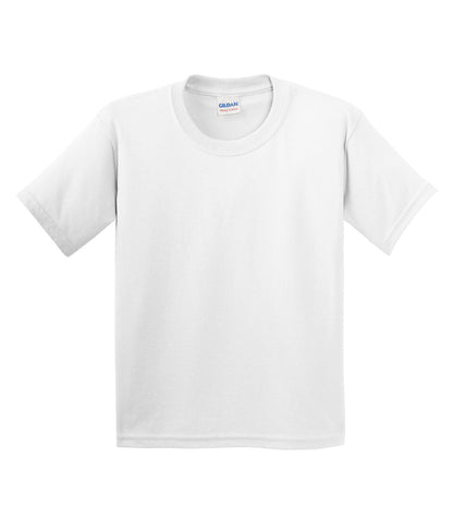 GILDANᴹᴰ T-SHIRT HEAVY COTTONᴹᶜ POUR JEUNES. 500B