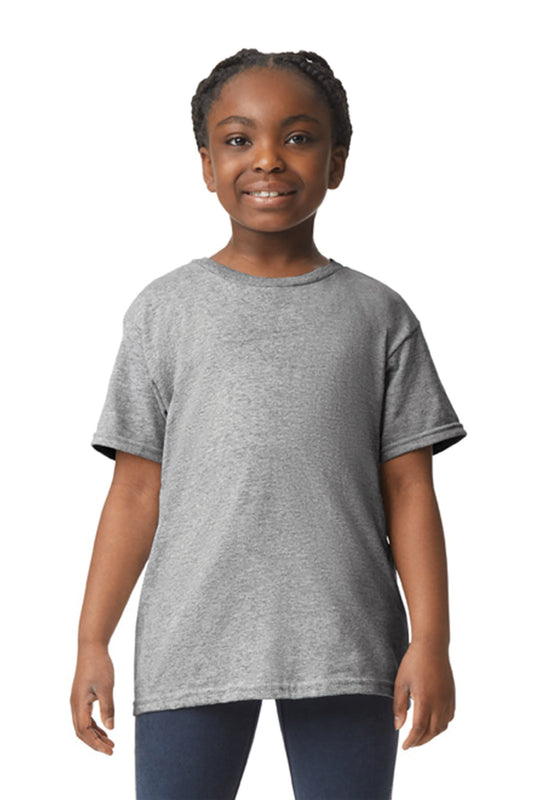 GILDANᴹᴰ T-SHIRT HEAVY COTTONᴹᶜ POUR JEUNES. 500B