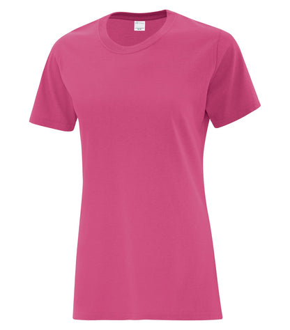 ATCᴹᶜ T-SHIRT EVERYDAY COTTON POUR FEMMES. ATC1000L