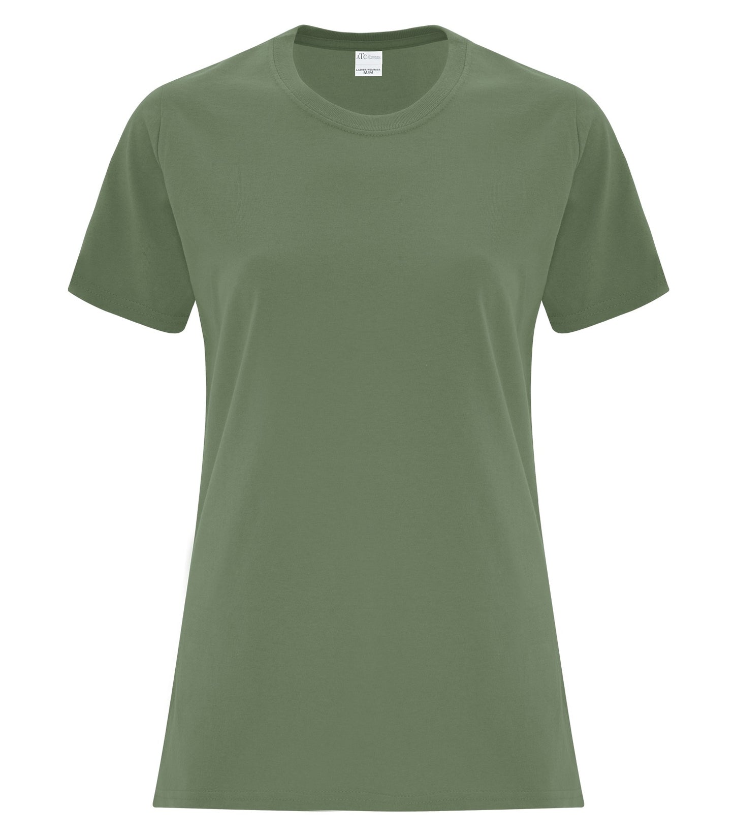 ATCᴹᶜ T-SHIRT EVERYDAY COTTON POUR FEMMES. ATC1000L