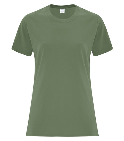 ATCᴹᶜ T-SHIRT EVERYDAY COTTON POUR FEMMES. ATC1000L