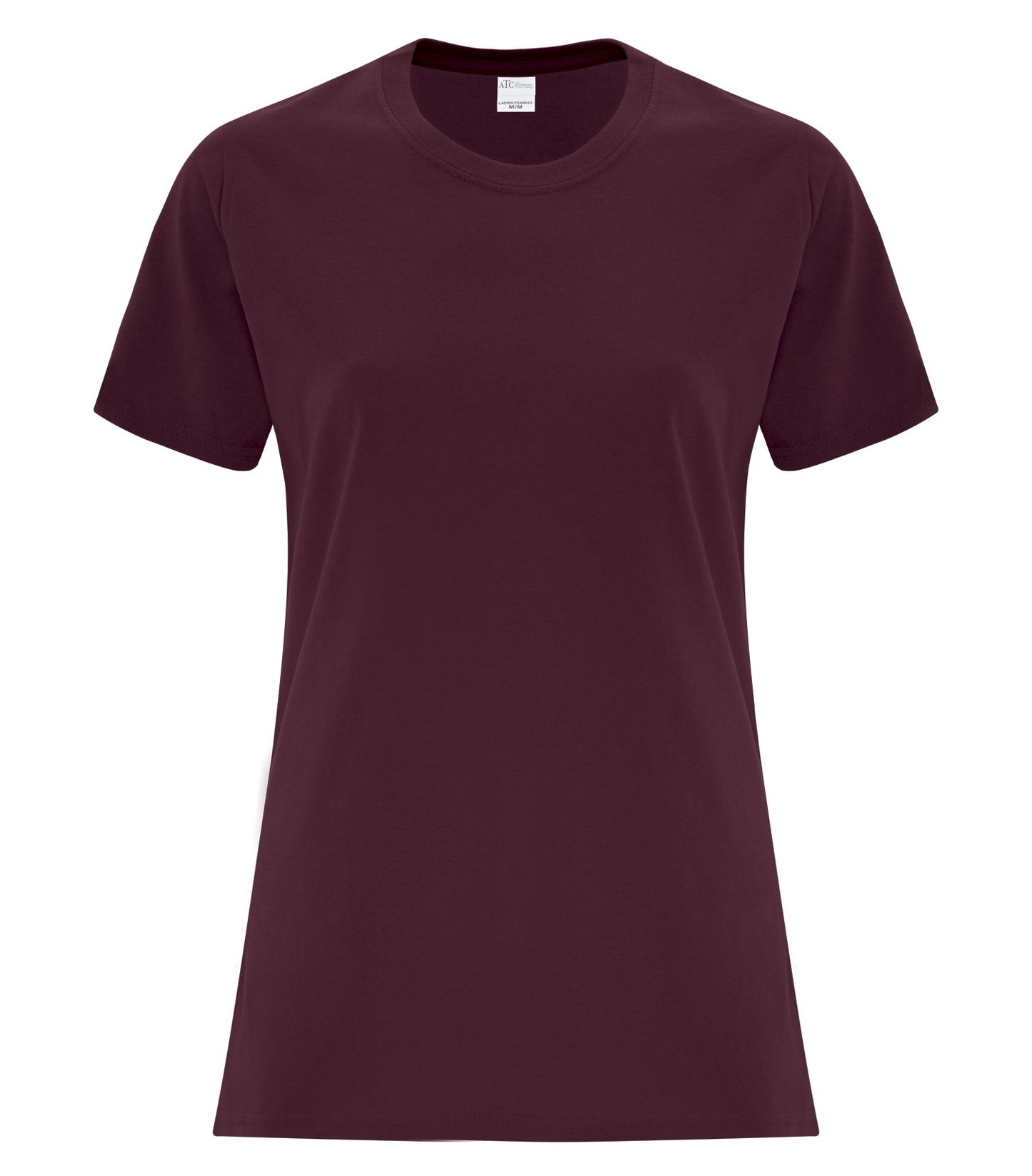 ATCᴹᶜ T-SHIRT EVERYDAY COTTON POUR FEMMES. ATC1000L