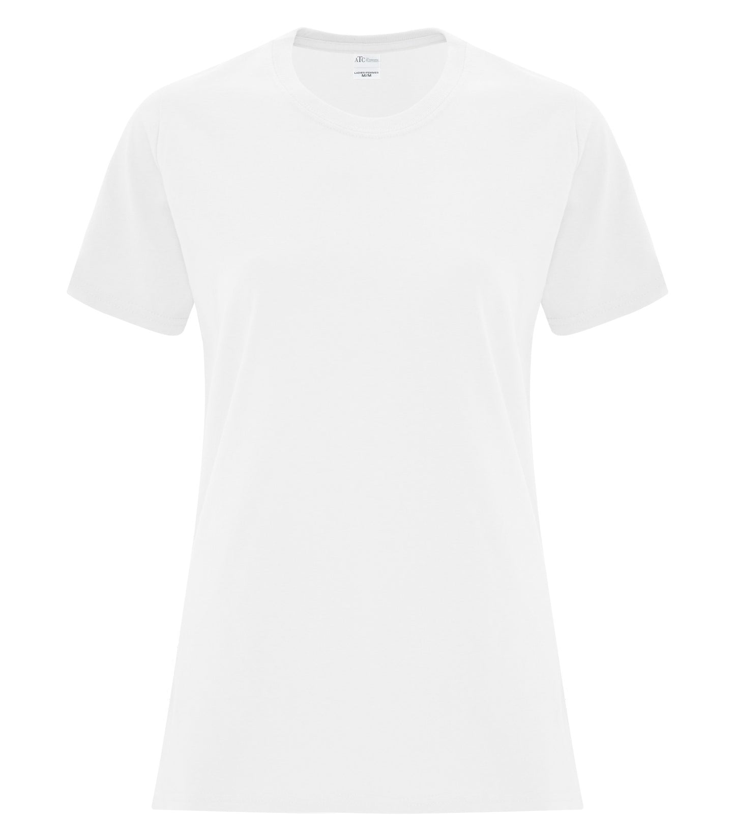 ATCᴹᶜ T-SHIRT EVERYDAY COTTON POUR FEMMES. ATC1000L