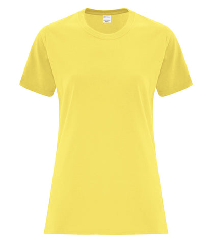 ATCᴹᶜ T-SHIRT EVERYDAY COTTON POUR FEMMES. ATC1000L