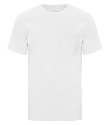 ATCᴹᶜ T-SHIRT À POCHE EVERYDAY COTTON. ATC1000P