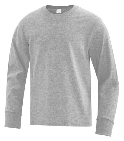 ATCᴹᶜ T-SHIRT À MANCHES LONGUES EVERYDAY COTTON POUR JEUNES. ATC1015Y