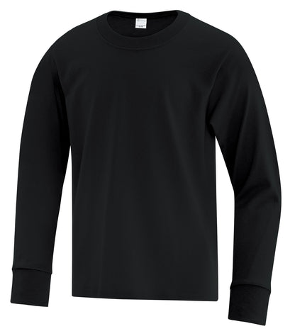ATCᴹᶜ T-SHIRT À MANCHES LONGUES EVERYDAY COTTON POUR JEUNES. ATC1015Y