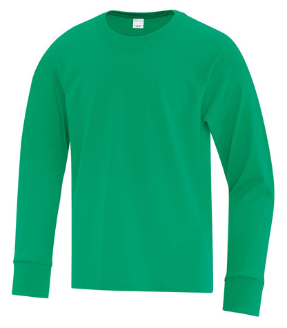 ATCᴹᶜ T-SHIRT À MANCHES LONGUES EVERYDAY COTTON POUR JEUNES. ATC1015Y