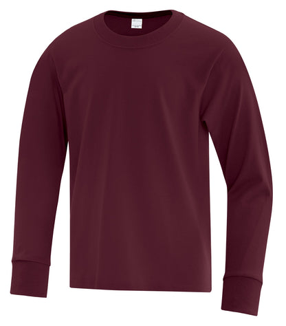 ATCᴹᶜ T-SHIRT À MANCHES LONGUES EVERYDAY COTTON POUR JEUNES. ATC1015Y