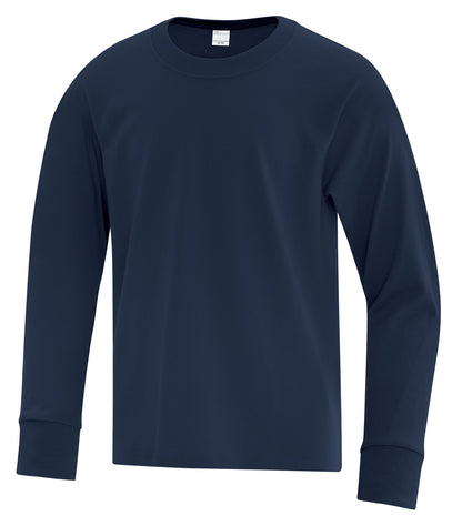ATCᴹᶜ T-SHIRT À MANCHES LONGUES EVERYDAY COTTON POUR JEUNES. ATC1015Y