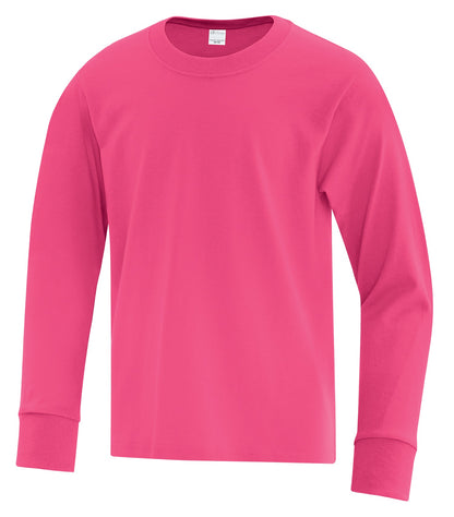 ATCᴹᶜ T-SHIRT À MANCHES LONGUES EVERYDAY COTTON POUR JEUNES. ATC1015Y