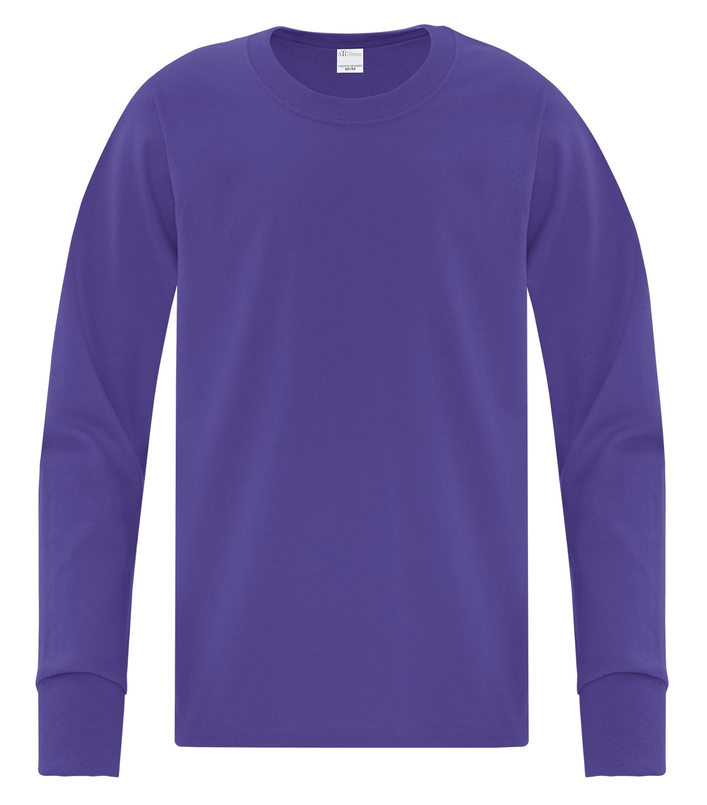 ATCᴹᶜ T-SHIRT À MANCHES LONGUES EVERYDAY COTTON POUR JEUNES. ATC1015Y