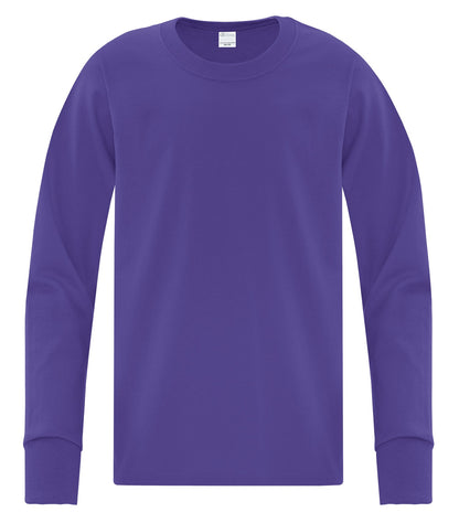 ATCᴹᶜ T-SHIRT À MANCHES LONGUES EVERYDAY COTTON POUR JEUNES. ATC1015Y