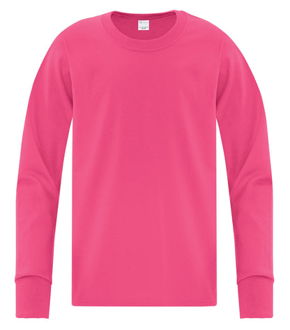 ATCᴹᶜ T-SHIRT À MANCHES LONGUES EVERYDAY COTTON POUR JEUNES. ATC1015Y