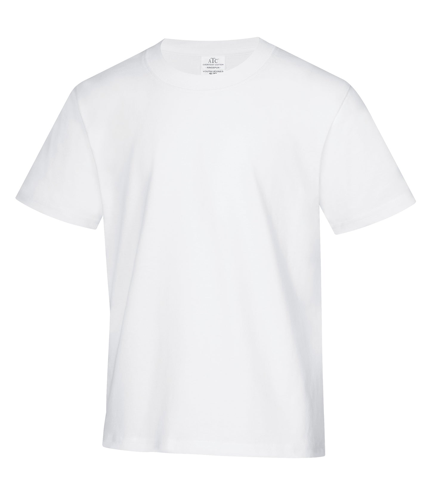 ATCᴹᶜ T-SHIRT FILÉ EVERYDAY COTTON POUR JEUNES. ATC2000Y