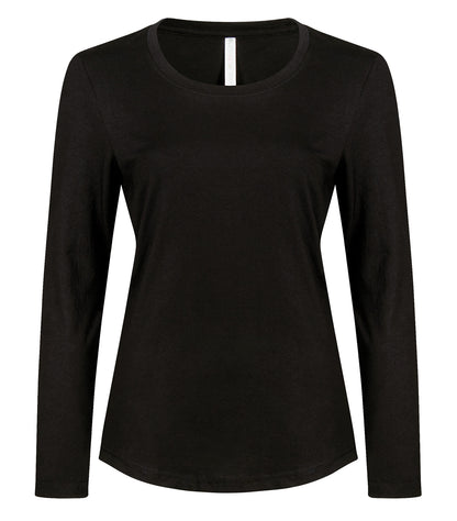 ATCᴹᶜ EUROSPUNᴹᴰ T-SHIRT FILÉ À MANCHES LONGUES POUR FEMMES. ATC8015L