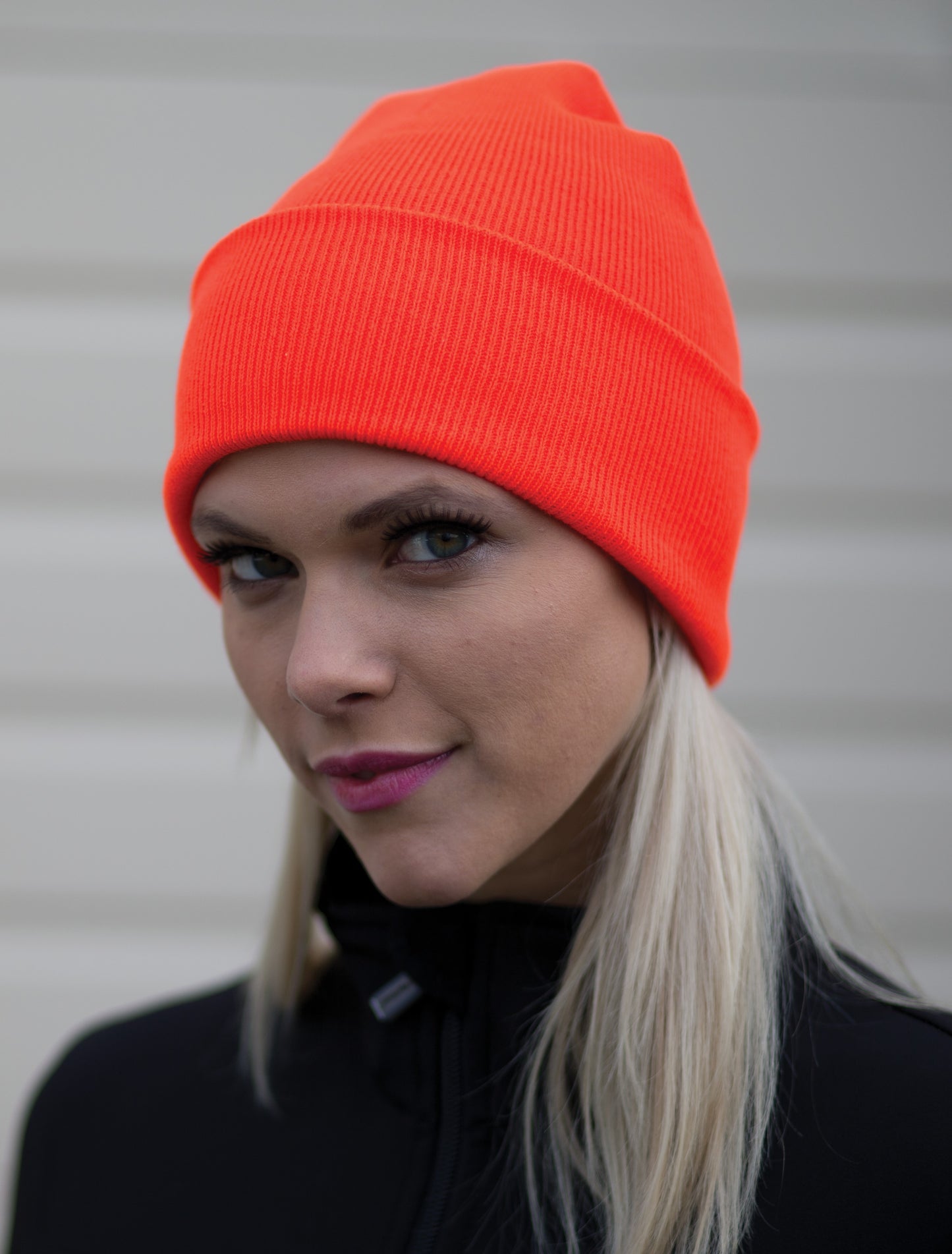ATCᴹᶜ TUQUE DE TRICOT À REVERS EVERYDAY. C100