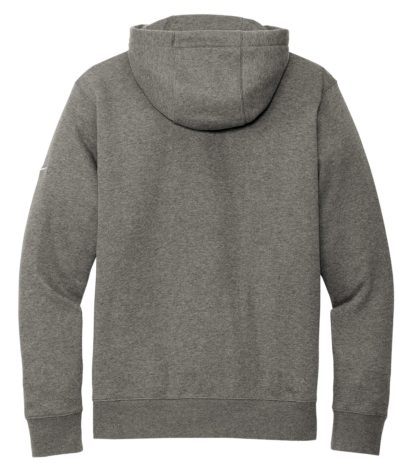 NIKE CHANDAIL À CAPUCHON À GLISSIÈRE MOLLETON CLUB AVEC SWOOSH À LA MANCHE. DR1513