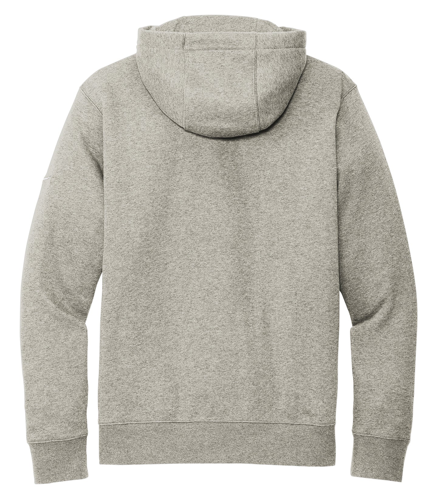 NIKE CHANDAIL À CAPUCHON À GLISSIÈRE MOLLETON CLUB AVEC SWOOSH À LA MANCHE. DR1513