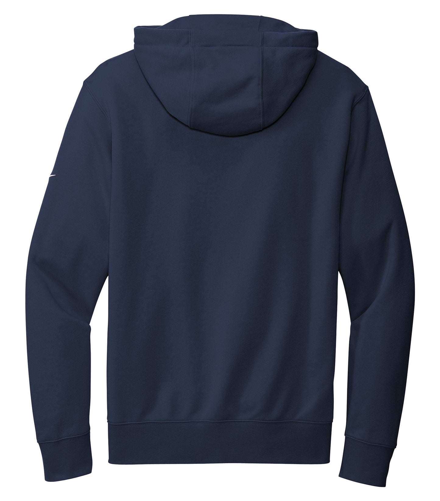 NIKE CHANDAIL À CAPUCHON À GLISSIÈRE MOLLETON CLUB AVEC SWOOSH À LA MANCHE. DR1513