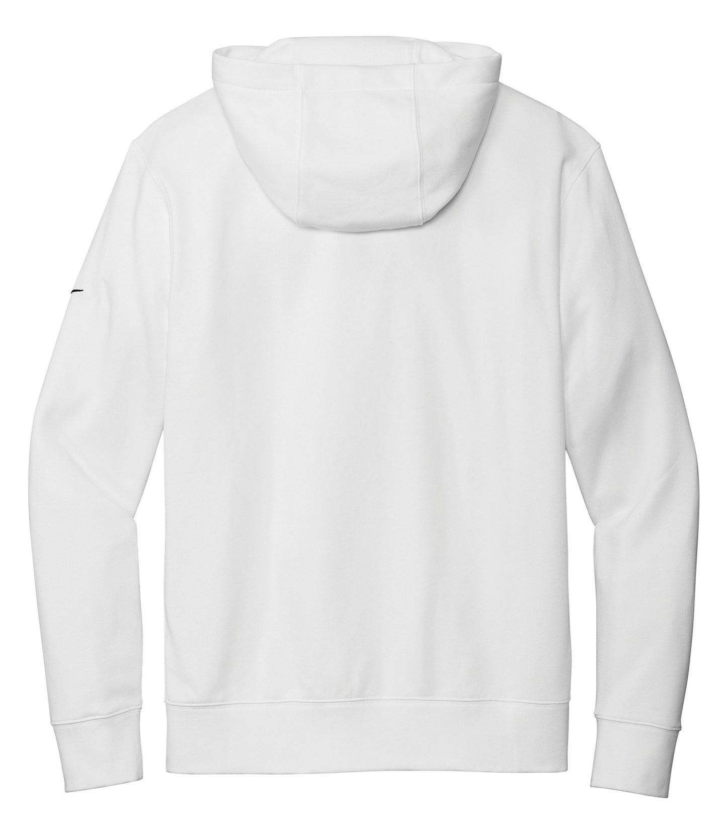 NIKE CHANDAIL À CAPUCHON À GLISSIÈRE MOLLETON CLUB AVEC SWOOSH À LA MANCHE. DR1513