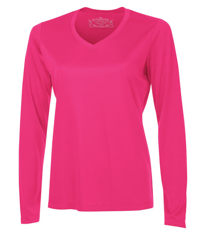 ATCᴹᶜ T-SHIRT À MANCHES LONGUES COL EN V PRO TEAM POUR FEMMES. L3520LS