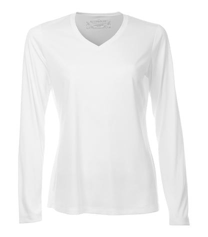 ATCᴹᶜ T-SHIRT À MANCHES LONGUES COL EN V PRO TEAM POUR FEMMES. L3520LS