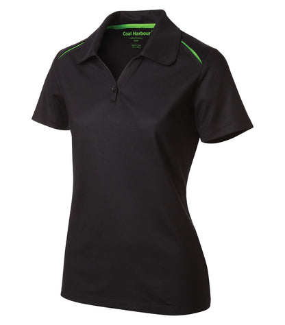 COAL HARBOURᴹᴰ CHEMISE SPORT RÉSISTANTE AUX ACCROCS AVEC INSERTIONS DE COULEURS CONTRASTANTES POUR FEMMES. L4002