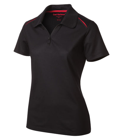 COAL HARBOURᴹᴰ CHEMISE SPORT RÉSISTANTE AUX ACCROCS AVEC INSERTIONS DE COULEURS CONTRASTANTES POUR FEMMES. L4002
