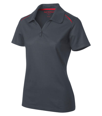 COAL HARBOURᴹᴰ CHEMISE SPORT RÉSISTANTE AUX ACCROCS AVEC INSERTIONS DE COULEURS CONTRASTANTES POUR FEMMES. L4002
