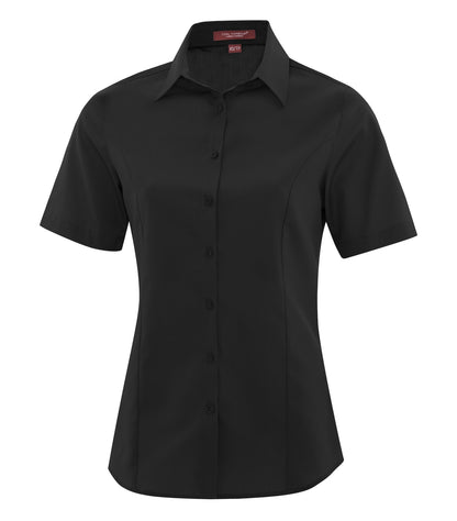 COAL HARBOURᴹᴰ CHEMISE TISSÉE À MANCHES COURTES EVERYDAY POUR FEMMES. L6021