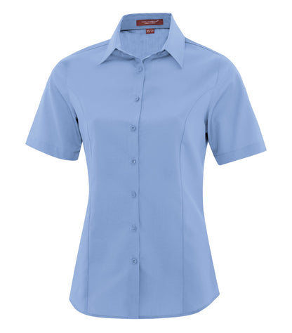 COAL HARBOURᴹᴰ CHEMISE TISSÉE À MANCHES COURTES EVERYDAY POUR FEMMES. L6021